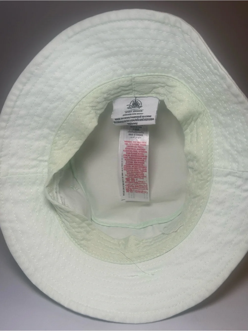 Disney Resort Kids' Bucket Hat in Light Mint Fall Fun Mickey Disneyland Disneywo